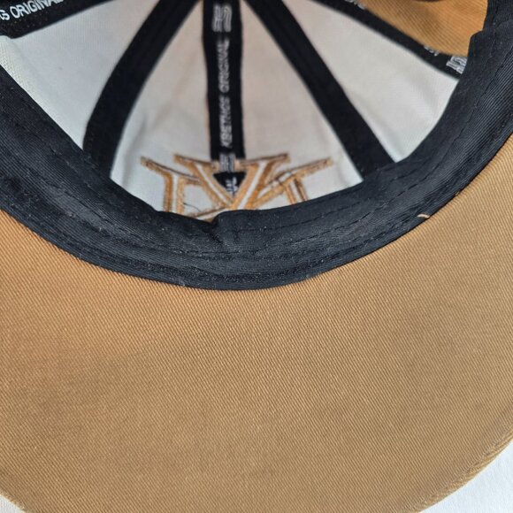 New York City Hat Mens Fitted XL Beige Brown KB Ethos Souvernir 212 Y2k Cap - Picture 8 of 9